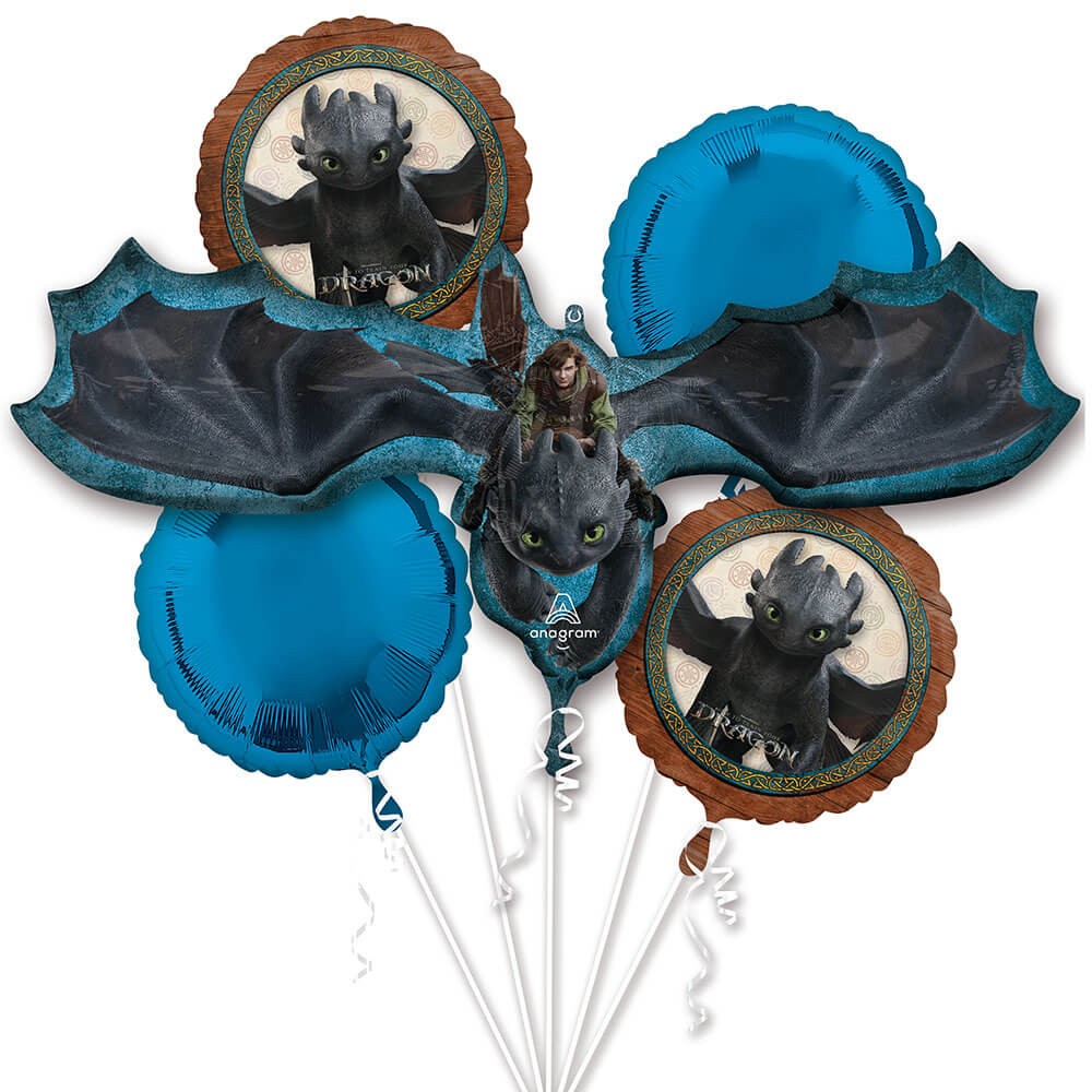 How To Train Your Dragon Balloon Bouquet
