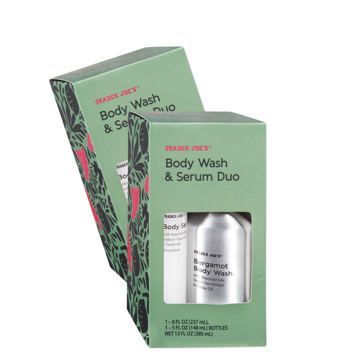 Body Wash & Serum Duo - 13 Fl Oz