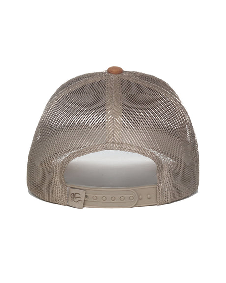 Structured Tri-Color Mesh Back Trucker