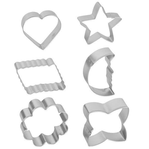Wilton Classic Shapes Cookie Cutter Set, 6-Piece