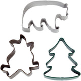 Wilton Camping Adventurers Cookie Cutter Set, 3-Piece