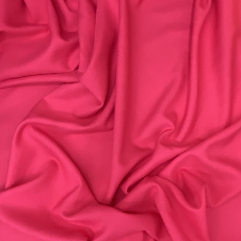 Gabardine Polyester Fabric - Hot Pink, 59/60" Width (1 Yard)