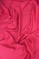 Gabardine Polyester Fabric - Hot Pink, 59/60" Width (1 Yard)