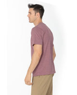Lucky Blessed Life 3142P Polyester Cotton Sublimation T-Shirt - Heather Burgundy, Lightweight, 4.2 Oz (1 Piece)