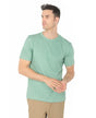 Lucky Blessed Life 3142P Polyester Cotton Fabric - Heather Fern, Sublimation T-Shirt, 4.2 Oz (1 Piece)
