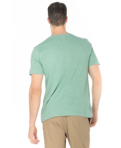 Lucky Blessed Life 3142P Polyester Cotton Fabric - Heather Fern, Sublimation T-Shirt, 4.2 Oz (1 Piece)
