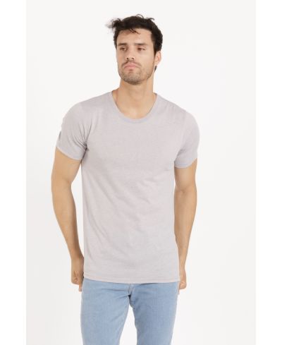 Lucky Blessed Life 3142P Polyester Cotton Sublimation T-Shirt - Heather Smoke, Light Weight, 4.2 Oz (1 Piece)