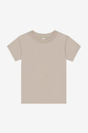 Bella Canvas 3001T Airlume Combed And Ring-Spun Cotton Jersey Fabric - HTR Stone, Toddler Short Sleeve (4.0 Oz)