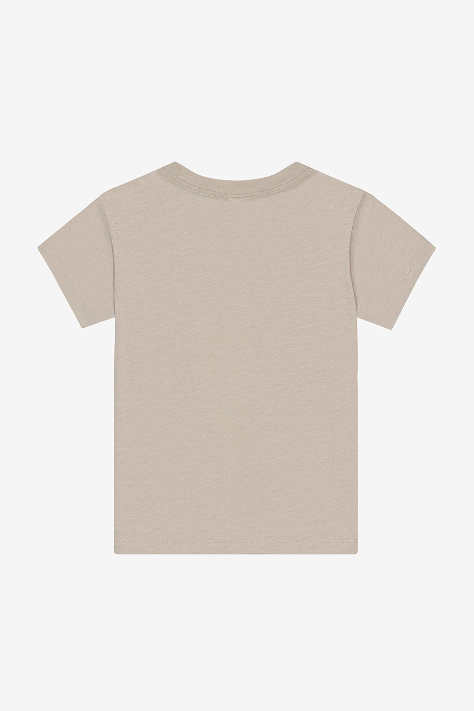 Bella Canvas 3001T Airlume Combed And Ring-Spun Cotton Jersey Fabric - HTR Stone, Toddler Short Sleeve (4.0 Oz)