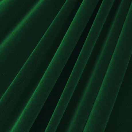 1 Yard Solid Stretch Velvet Fabric Silky Soft 4 Way Stretch for Apparel 58/60 Inch Width