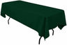 Polyester Rectangular Tablecloth 60x144 Inch – Durable Reusable Table Linen for Weddings, Parties, Banquets & Events
