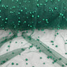 Pearl Tulle Fabric - Soft Tulle Mesh With Scattered Pearls, 58" Width