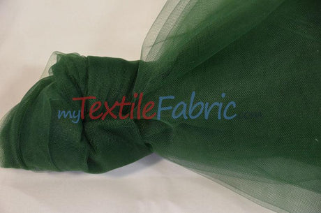 Bridal Tulle Illusion Nylon Tulle Fabric - Sheer Soft Bridal Veil, 108" Width (50 Yard Bolt)