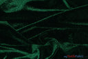 Stretch Velvet Spandex Fabric - Solid, 58" Width (1 Yard)