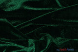 Stretch Velvet Spandex Fabric - Solid, 58" Width (1 Yard)