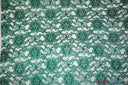 Raschel Lace Polyester Fabric - Floral Sheer Lace, 58/60" Width (1 Yard)