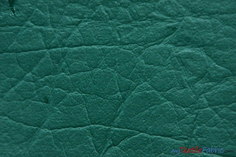 Heavy Duty Textured Vinyl Fabric - Upholstery Weight, Textured Faux Leather, 54" Width, Multiple Colors (1 Yard)