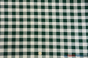 Picnic Checkers Polyester Fabric - Gingham Checkered, 1" X 1", 58/60" Width (1 Yard)