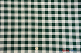 Picnic Checkers Polyester Fabric - Gingham Checkered, 1" X 1", 58/60" Width (1 Yard)