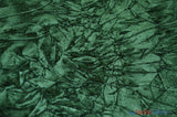 Crushed Triple Velvet Acetate Nylon Fabric - Solid Plush Velvet, 44/45" Width, Multiple Colors (1 Yard)