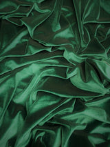 Fores Green Stretch Velvet Fabric - Fores Green, Stretch Velvet, 58"-60" Width