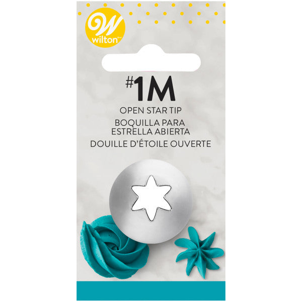 Wilton 1M Open Star Decorating Tip – Large Piping Tip