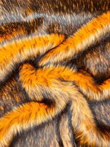 Husky Faux Fur Fabric - Jacquard Faux Fur, 2 Inch High Pile, 58" Width (1 Yard)