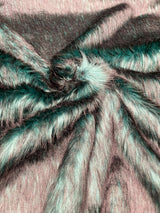 Husky Faux Fur Fabric - Jacquard Faux Fur, 2 Inch High Pile, 58" Width (1 Yard)