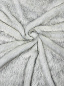 Husky Faux Fur Fabric - Jacquard Faux Fur, 2 Inch High Pile, 58" Width (1 Yard)