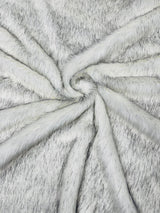 Husky Faux Fur Fabric - Jacquard Faux Fur, 2 Inch High Pile, 58" Width (1 Yard)
