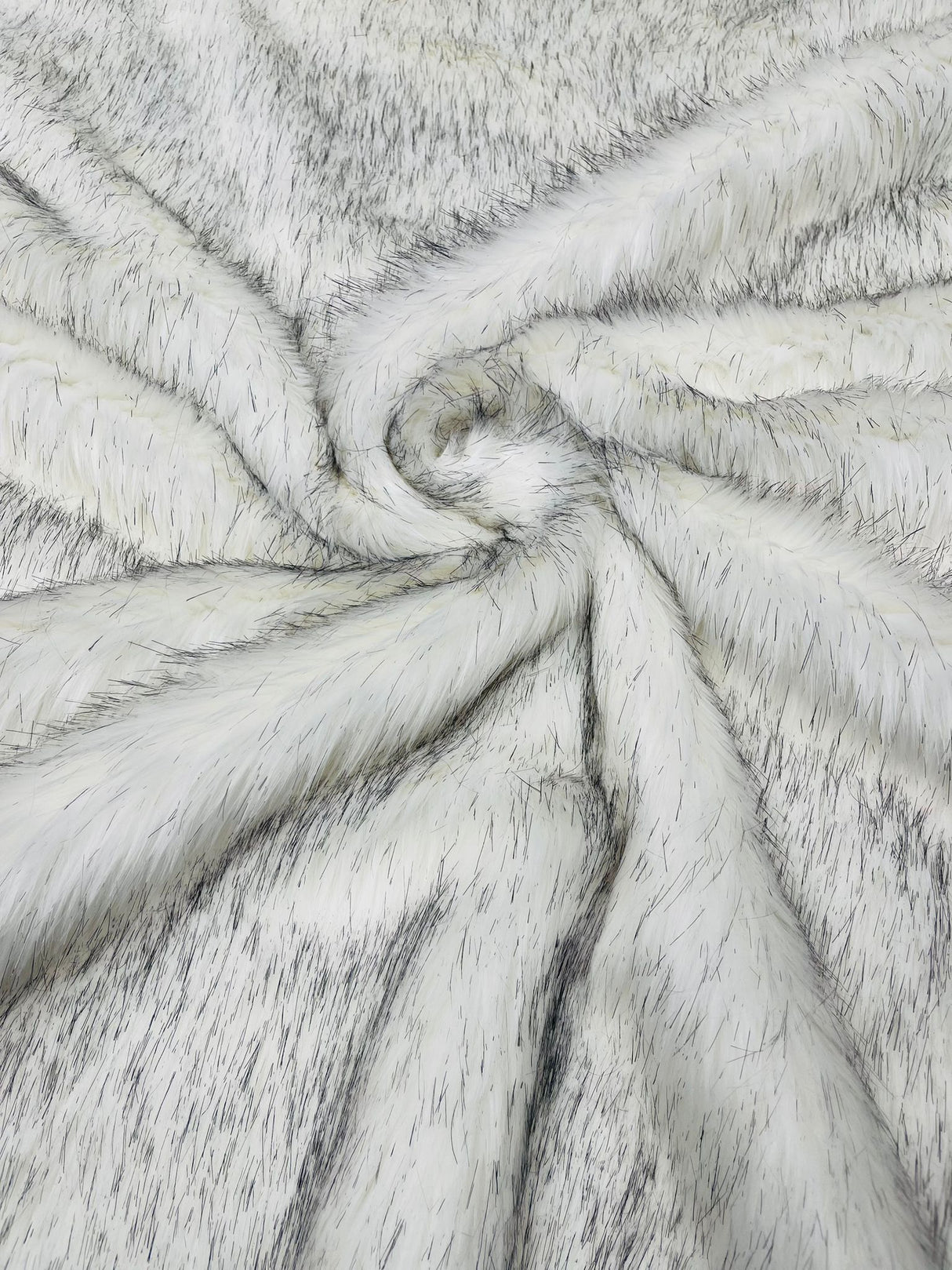 Husky Faux Fur Fabric - Jacquard Faux Fur, 2 Inch High Pile, 58" Width (1 Yard)
