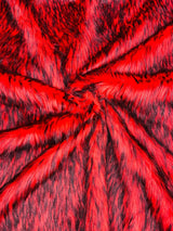 Husky Faux Fur Fabric - Jacquard Faux Fur, 2 Inch High Pile, 58" Width (1 Yard)