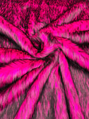 Husky Faux Fur Fabric - Jacquard Faux Fur, 2 Inch High Pile, 58" Width (1 Yard)