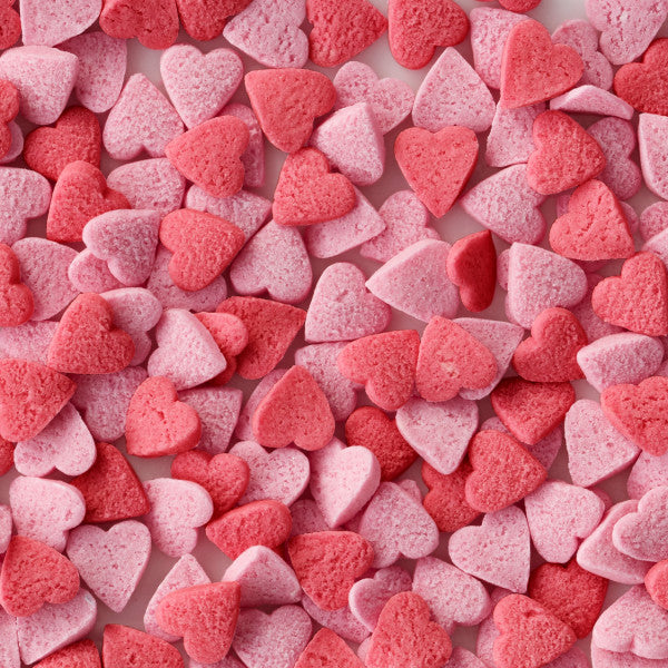 Wilton Naturally Flavored Pink Heart Confetti Sprinkles, 1.58 oz