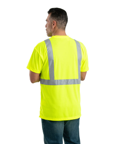 Men's Hi-Vis Class 2 Performance Pocket T-Shirt