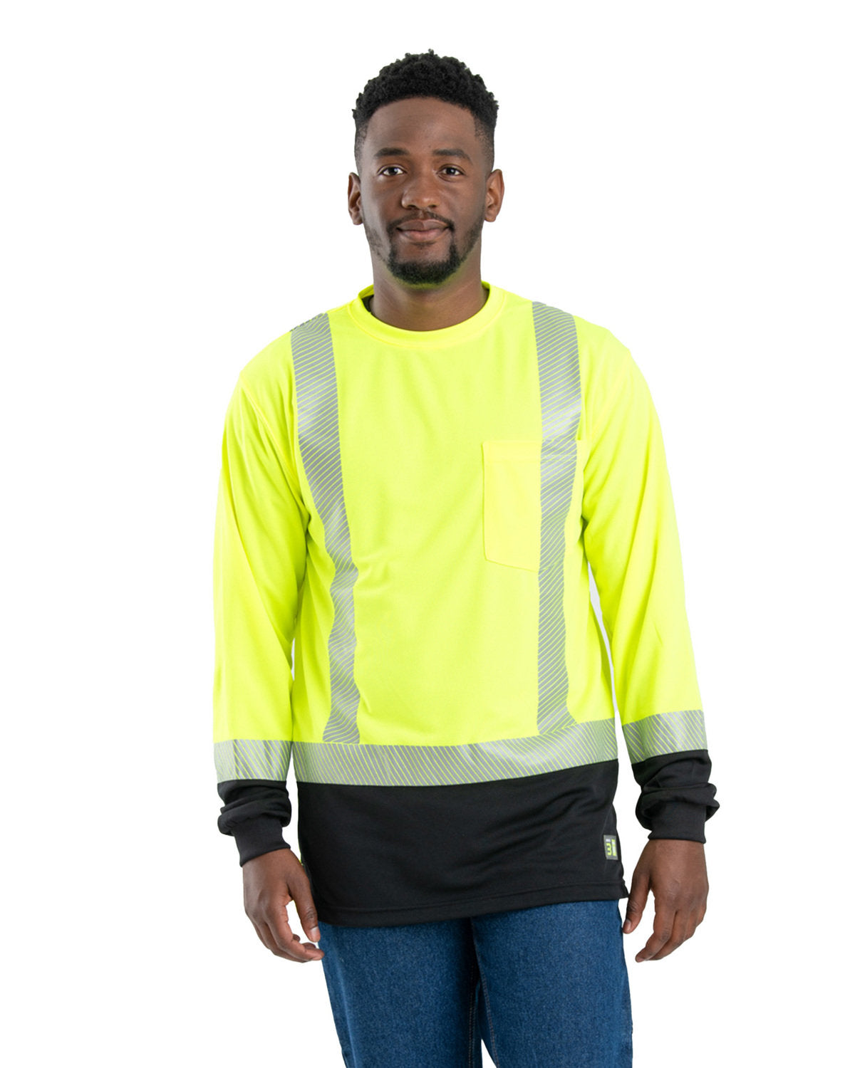 Men's Hi-Vis Class 3 Hooded Active Jacket