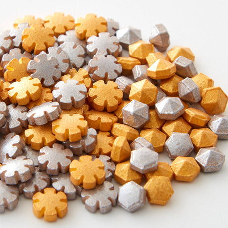 Wilton Christmas Snowflake Sprinkles for Cookie Balls and Other Treats, 0.9 oz.