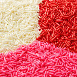 Wilton Valentine's Day 3-Cell Red, White and Pink Sprinkles, 6.34 oz.