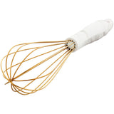 Wilton Large Gold Balloon Whisk with Marble Handle