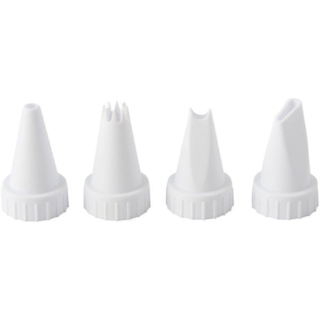 Wilton Plastic Decorating Tip Set – 4 Piece