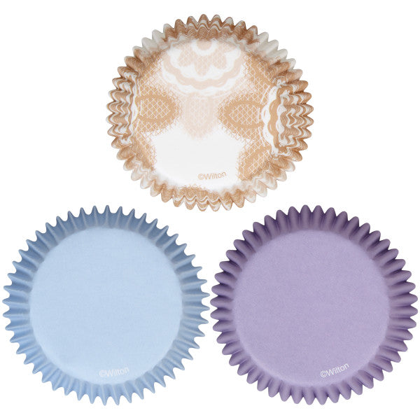 Wilton Floral Party Standard Baking Cups, 75-Count