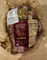 Herb Seasoned Brined Bone In Half Turkey - 1 Lb