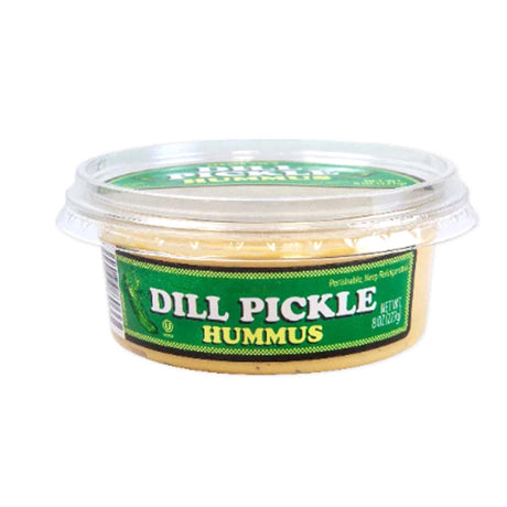Dill Pickle Hummus – Tangy Pickle-Infused Chickpea & Tahini Creamy Dip