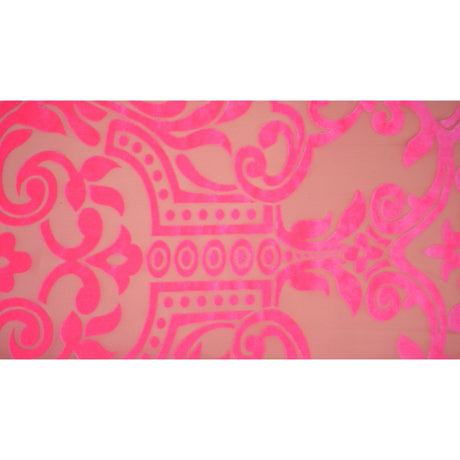 Stretch Velvet Burnout Fabric