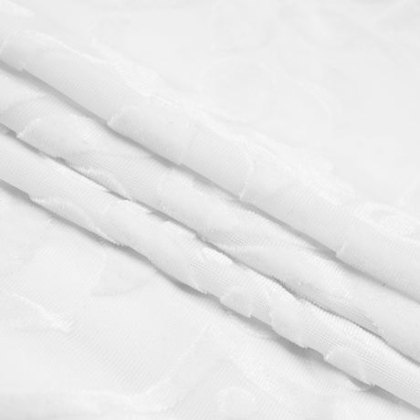Stretch Velvet Burnout Fabric
