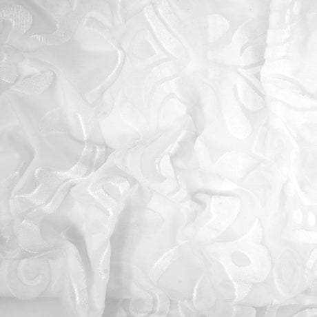 Stretch Velvet Burnout Fabric