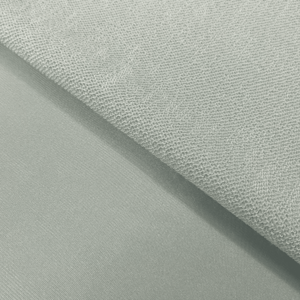 Satin Terry Polyester Fabric