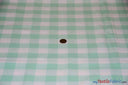 Picnic Checkers Polyester Fabric - Gingham Checkered, 1" X 1", 58/60" Width (1 Yard)