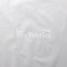 Ice Nylon 100 Percent Nylon Fabric - White/Black Solid, 58/60" Width (1 Yard)