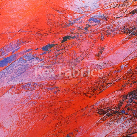ICE Nylon Spandex Fabric - Ice Print, 4-Way Stretch, 58/60" Width, Multiple Colors (1 Yard)